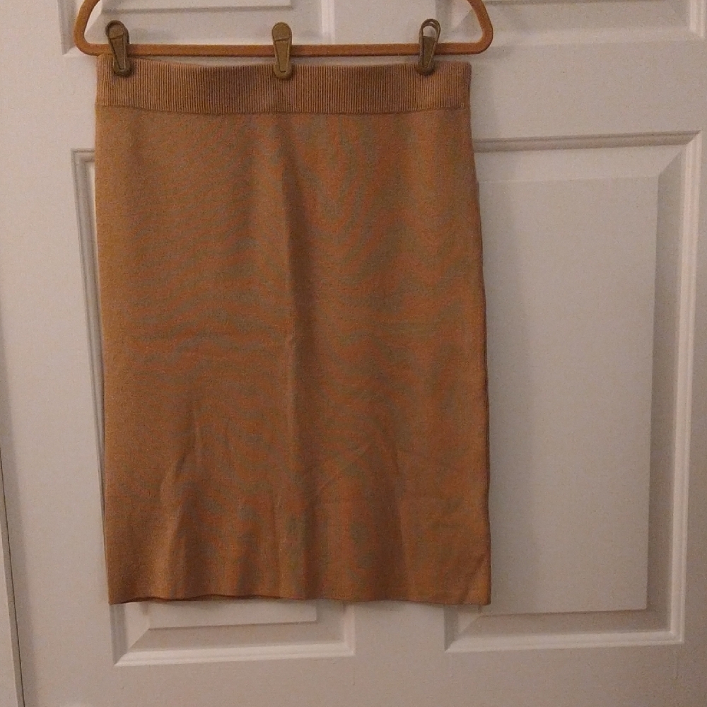 Banana Republic Tan Pencil Skirt